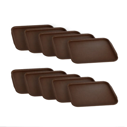 GGM Gastro (10 pcs) Serving Tray - Brown - 440 x 320 mm