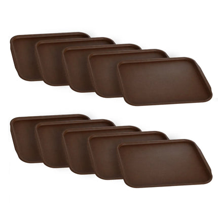 GGM Gastro (10 pcs) Serving Tray - Brown - 460 x 360 mm