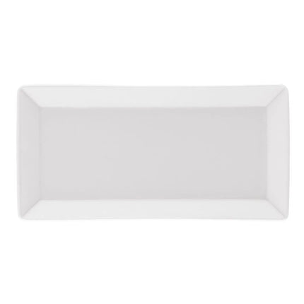 GGM Gastro (12 Cái) Đĩa - Bộ 12 Cái - 330x180mm - Trắng