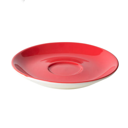 GGM Gastro (12 pcs) BART COLOUR CAFE - Cappuccino saucers - Ø155mm - Red