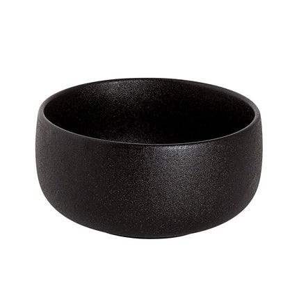 GGM Gastro (12 pcs) Dessert Bowl - Universe - Porcelain - 450ml - round - Ø 110mm - Depth: 55mm - Black