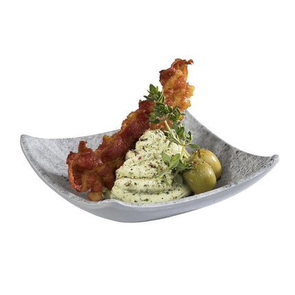 GGM Gastro (12 pcs) Dipping Pot - ELEMENT - Melamine - 40ml - 105x105mm - Grey