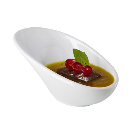 GGM Gastro (12 pcs) Dipping Pot - FRIENDLY - PET - 40ml - 115x60mm - White