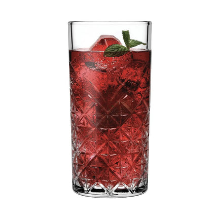 GGM Gastro (12 pcs) Hi Ball Glass - TIMELESS - 345 ml - Clear