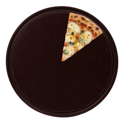 GGM Gastro (12 pcs) Pizza Plate - Polyethylene - Ø400mm - Brown