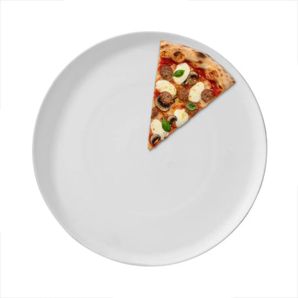 GGM Gastro (12 pcs) Pizza Plate - Porcelain - Ø310mm - White
