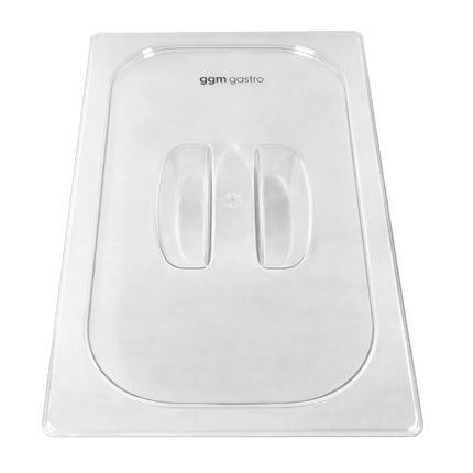 GGM Gastro (12 pcs) Polycarbonate Lid GN 1/3 - Clear - 325x176x7mm