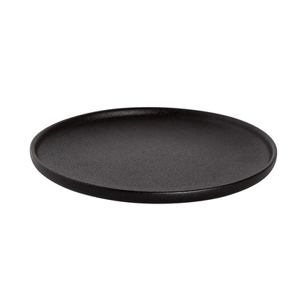 GGM Gastro (12 pcs) UNIVERSE | Plate - flat - Porcelain - Ø190mm - Black