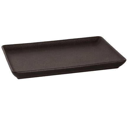 GGM Gastro (12 pcs) UNIVERSE - Rectangular Plate - Maastricht - set of 12 - 240x170mm - Black