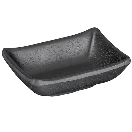 GGM Gastro (144 pcs) Dipping Pot - ZEN - Melamine - 50ml - 90x70mm - Black
