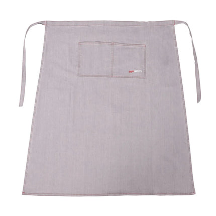 GGM Gastro (2 pcs) Bistro Apron - Light Grey Denim Look - W x H: 96x84cm