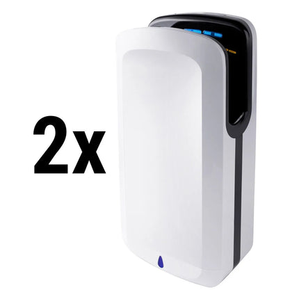 GGM Gastro (2 pcs) Hand Dryer with Sensor & UV Light - White