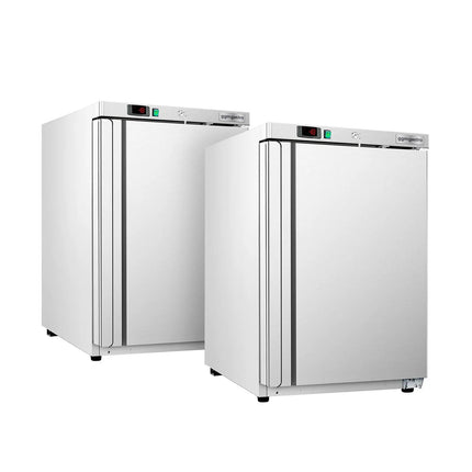 GGM Gastro (2 pcs) Mini Commercial Undercounter Freezer Stainless Steel ECO - 115L - Single Door