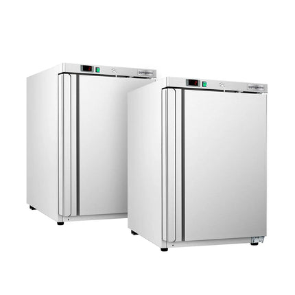 GGM Gastro (2 pcs) Mini Commercial Undercounter Fridge Stainless Steel ECO - 115L - Single Door