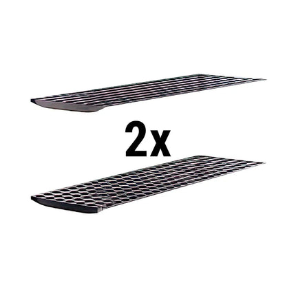GGM Gastro (2 pcs) Steel Wire Shelving Unit - 1150x360mm - 2 shelves - Grey