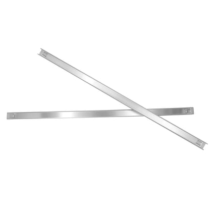 GGM Gastro (2 pcs) Support rails - Stainless steel - Length: 436mm - Right & Left - for TRBGKF