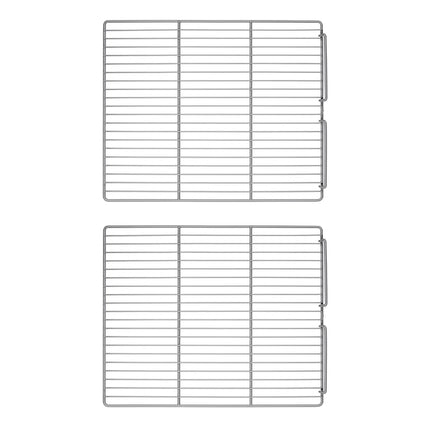 GGM Gastro (2 pcs) Wire shelf - Plastic-coated - 603x802mm - Thickness: 15mm - for BKG & BTKG