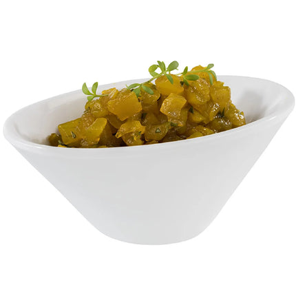 GGM Gastro (20 pcs) Bowl - MINI - Melamine - 70ml - 105x60mm - Depth: 40mm - White