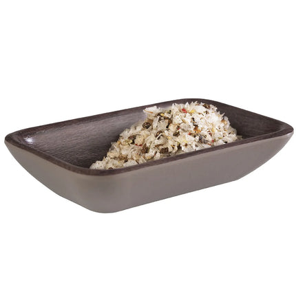 GGM Gastro (20 pcs) Bowl - OAK - Melamine - 0.10L - 115x70mm - Depth: 25mm - Brown