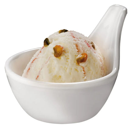 GGM Gastro (20 pcs) Dipping Pot - GOURMET - Melamine - 50ml - round - Ø70mm - White