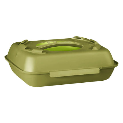 GGM Gastro (20 pcs) Lunch Box - 600ml - Olive Green/Light Green