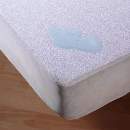 GGM Gastro (20 pcs) Quilted Mattress Protector - 90x200cm - White
