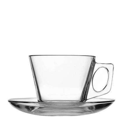GGM Gastro (24 pcs) AQUA - Coffee / tea cups - 195cc - incl. saucer