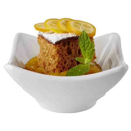 GGM Gastro (24 pcs) Bowl - MINI - Melamine - 100ml - 80x80mm - Depth: 40mm - White