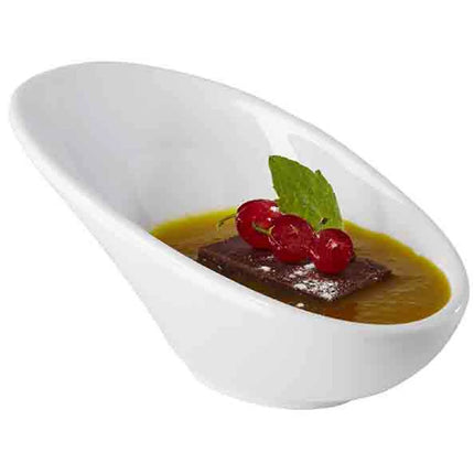 GGM Gastro (24 pcs) Bowl - MINI - Melamine - 40ml - 115x60mm - Depth: 55mm - White