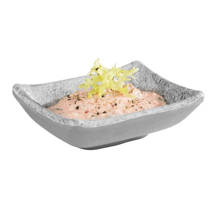 GGM Gastro (24 pcs) Dipping Pot - ELEMENT - Melamine - 30ml - 90x70mm - Grey