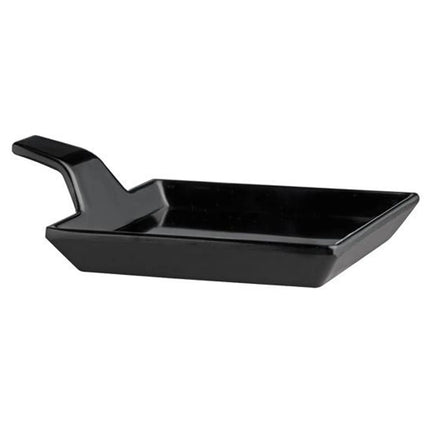 GGM Gastro (24 pcs) FLYING BUFFET | Platter - Melamine - 120x95mm - Handled - Black