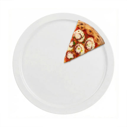 GGM Gastro (24 pcs) Pizza Plate - Polycarbonate - Ø320mm - White