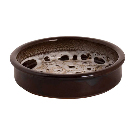 GGM Gastro (24 pcs) SABANA - Tapas Oven Dish - Ø120mm - Brown / White