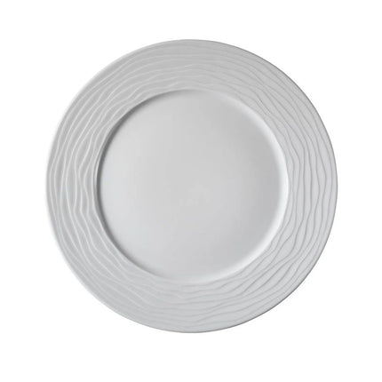 GGM Gastro (24 pcs) SEA WAVE | Plate - flat - Porcelain - Ø210mm - White