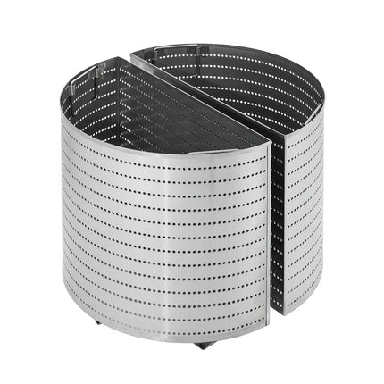 GGM Gastro 2x GN 1/1 half-round Fryer Basket Set for Boiling Pan - Ø560xH440mm - 150L - GN 1/1