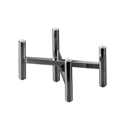 GGM Gastro (3 pcs) Buffet Stand - foldable - Stainless steel - Height: 70mm - suitable for platters & plates from 210mm