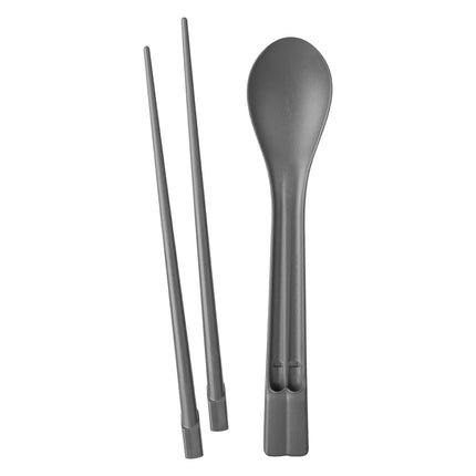 GGM Gastro (30 pcs) Reusable Chopsticks & Spoon Set - Grey