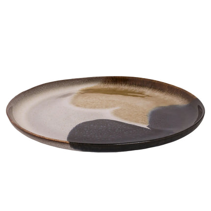 GGM Gastro (4 pcs) AQUAREL | - Stoneware - Ø280mm - Beige/Blue