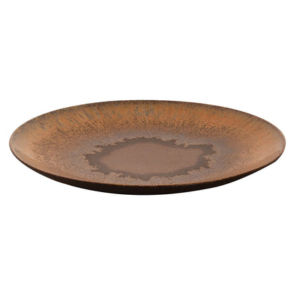 GGM Gastro (4 pcs) CECIL | Plate - flat - Stoneware - Ø270mm - Brown