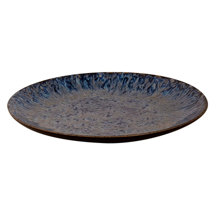 GGM Gastro (4 pcs) LESTER | Plate - flat - Stoneware - Ø210mm - Blue
