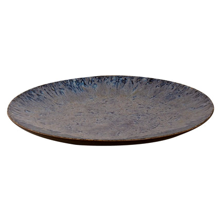 GGM Gastro (4 pcs) LESTER | Plate - flat - Stoneware - Ø270mm - Blue