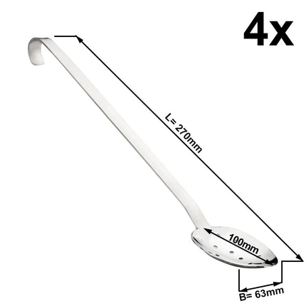 GGM Gastro (4 pcs) Serving Spoon PREMIUM - Ø 63mm - Length: 350mm - Stainless Steel
