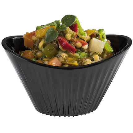 GGM Gastro (48 pcs) Bowl - MINI - Melamine - 70ml - 95x55mm - Depth: 55mm - Black
