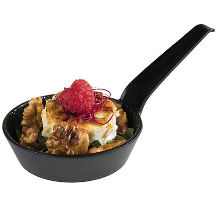 GGM Gastro (48 pcs) Dessert Bowl - MINI - Melamine - 70ml - 155x85mm - Depth: 25mm - Black