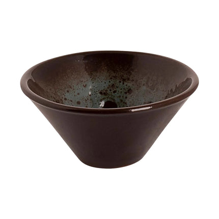 GGM Gastro (48 pcs) Dessert Bowl - TURKEY - Stoneware - 50ml - round - Ø 80mm - Brown/Blue
