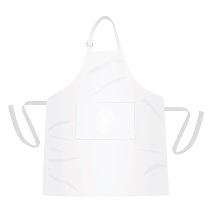 GGM Gastro (5 pcs) Bistro Apron - White - W x H: 67x84cm