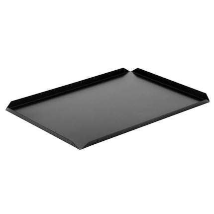 GGM Gastro (5 pcs) Serving Platter - Aluminium - 400x250x10mm - Black