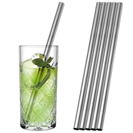 GGM Gastro (50 Cái) Ống Hút Inox - 200mm - Ø10mm - Thẳng