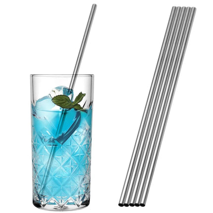 GGM Gastro (50 Cái) Ống Hút Inox - 200mm - Ø5mm - Thẳng