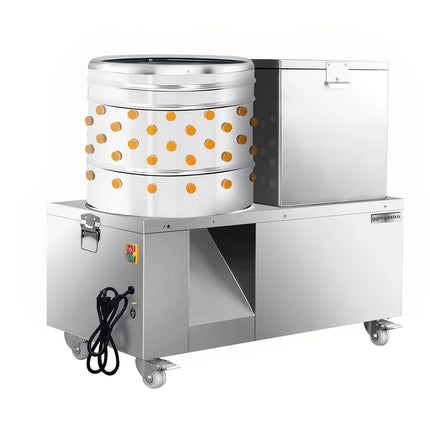 GGM Gastro 5.1 cm-1 Poultry Plucker & Poultry Scalding Tank